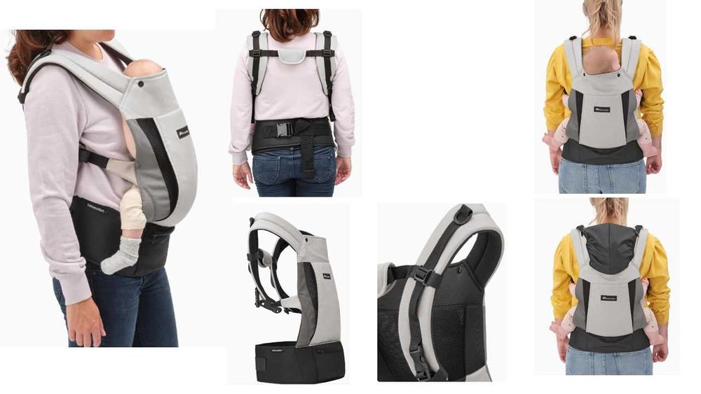 Marsúpio Physionest Grey Mist Bebe Confort