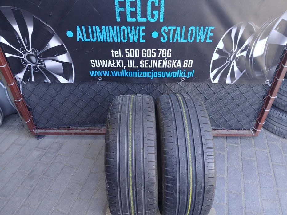 2x używane opony letnie 225/50 R17 Continental Gwarancja Montaż