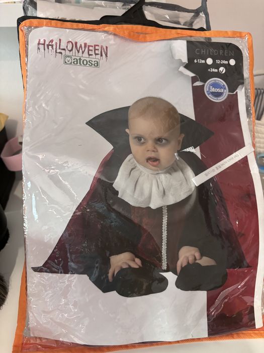 Fatos Carnaval/hallowen bebe 12-24 m