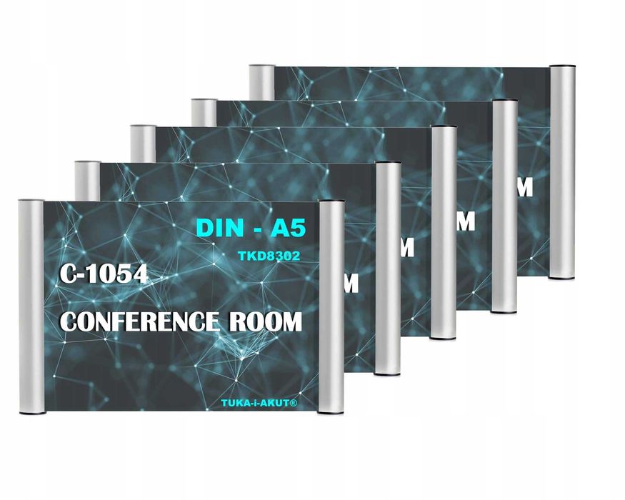 Tukai TUKA-i-AKUT 5 x A6 Tabliczka drzwiowa naścienna