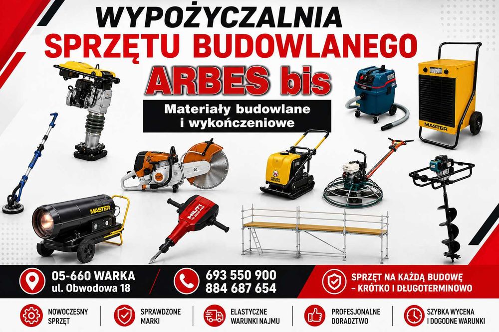 Wypożyczalnia Sprzętu Budowlanego WARKA