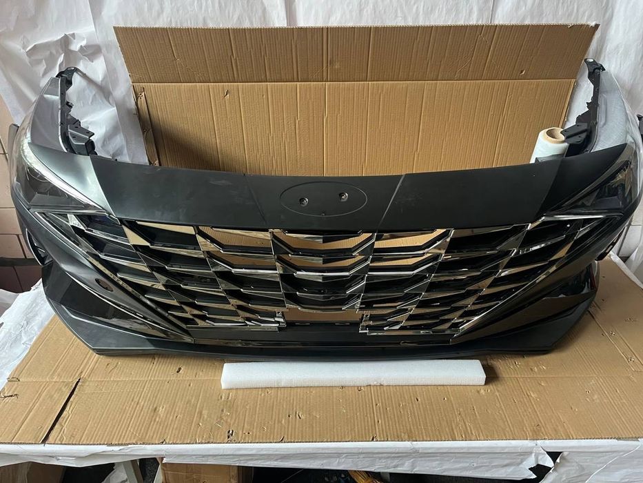 Бампер , передній бампер Hyundai Elantra CN7 2021 2022 2023 2024