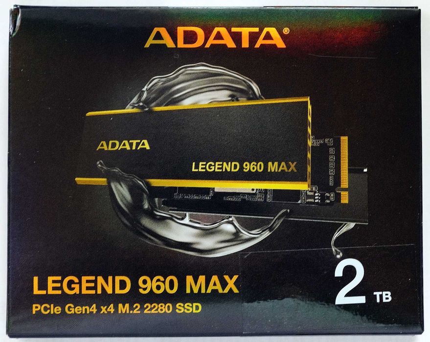 SSD ADATA Legend 960 MAX 2TB, M.2 (PCI-E 4.0), M.2 2280 новый на гарантии.