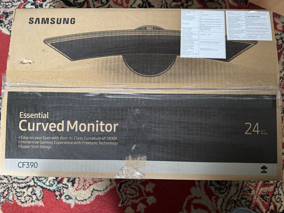 Монітор samsung cf390/24 діагональ