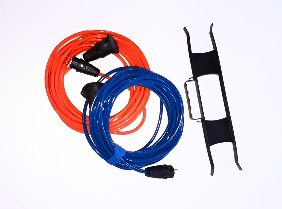 cykliniarka przedłużacz silikonowo-poliuretanowy ze zwijakiem do kabla