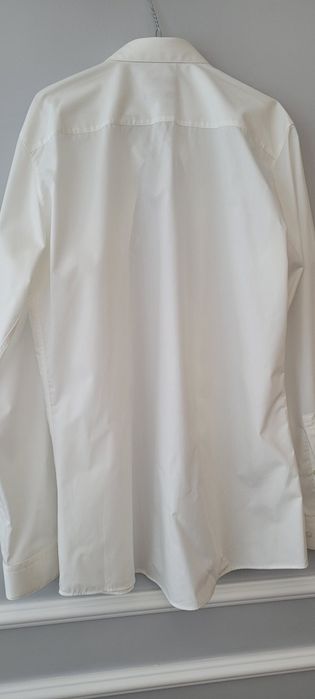 Koszula biala Hugo Boss extra slim fit 44, easy iron