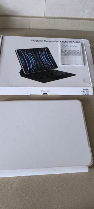 Capa com teclado iluminado para iPad pro 11 ou air 11