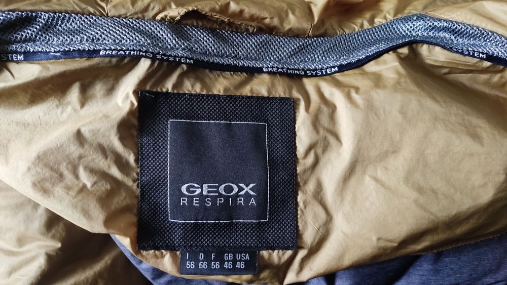 GEOX respiratory breathing system пуховик