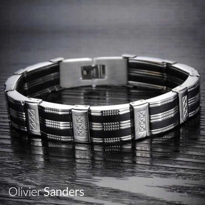 LIKWIDACJA SKLEPU Srebrna Bransoletka Męska Bransoleta