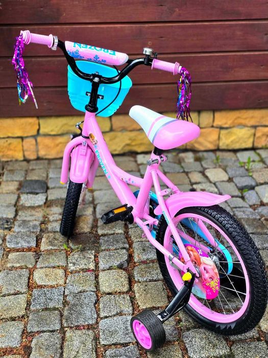 399 zł Rower 16 cali różowy Elza Frozen