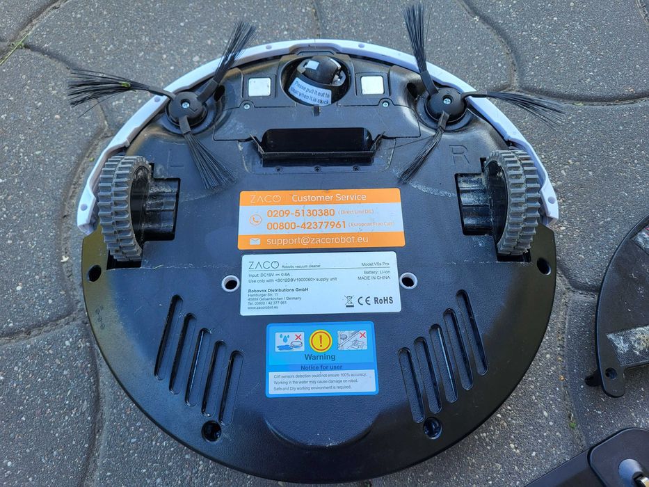 Robot sprzątający z bazą ładowarką ILIFE V5s Pro funkcja mycia podłóg