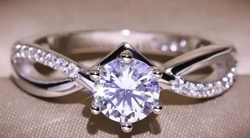 Alianças , Anéis de noivado elegância perfeita em prata 925, brincos