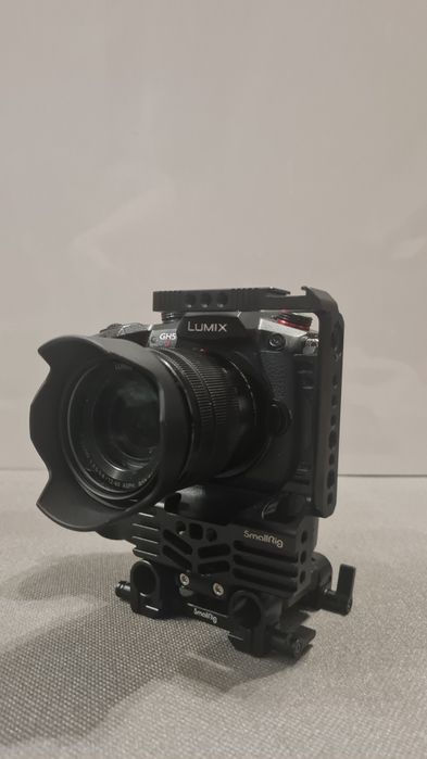 Aparat lumix gh5ii + obiektyw + akcesoria
