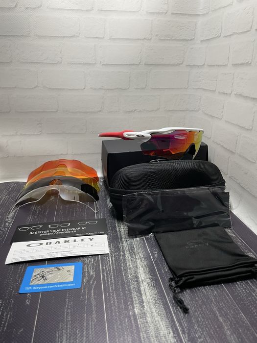 Очки Oakley/ Radar ev path із 4 змінними лінзами