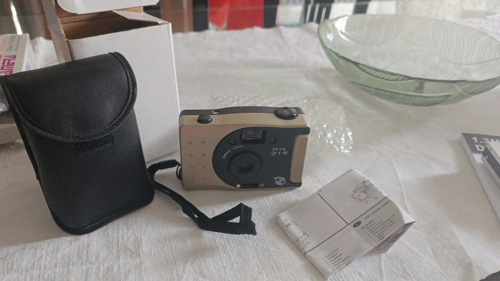 Máquina fotográfica analógica 35mm reutilizável (não descartável), NOVA.