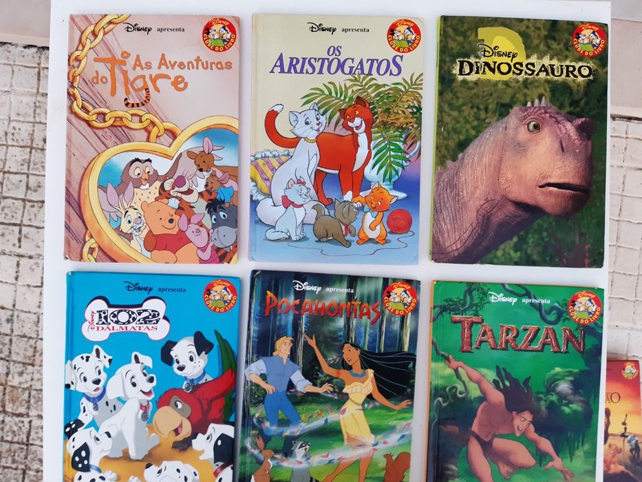 10 livros da colecção Disney