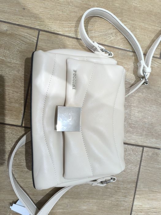 Torebka Puccini kremowa