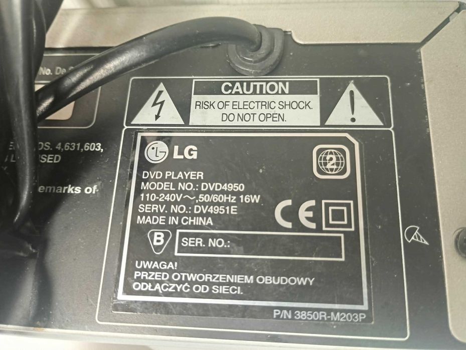 Dvd lg model 4950 z pilotem