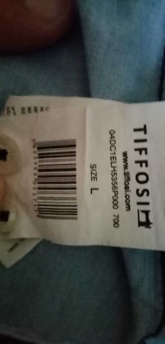 Camisa manga curta tiffosi para homem