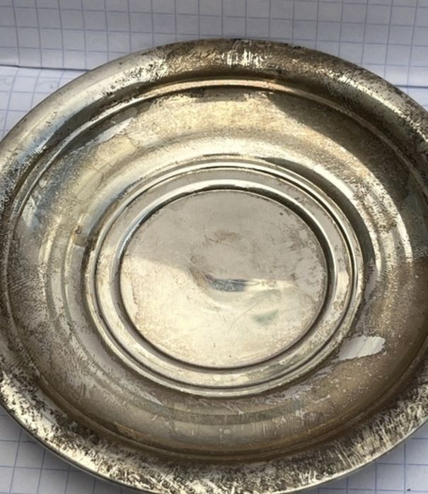 Продам чашку с блюдцем из серебра