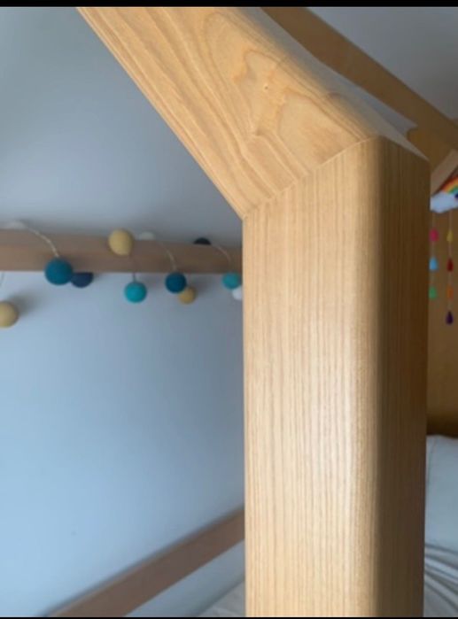 Cama infantil estilo casinha