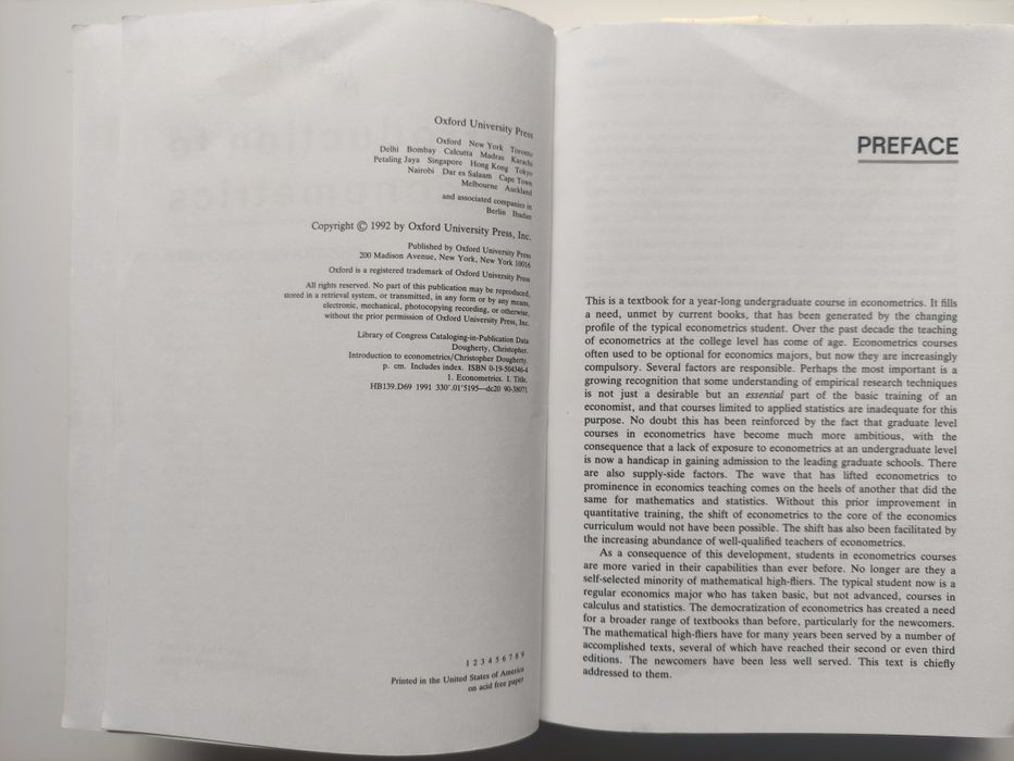 Introduction to Econometrics