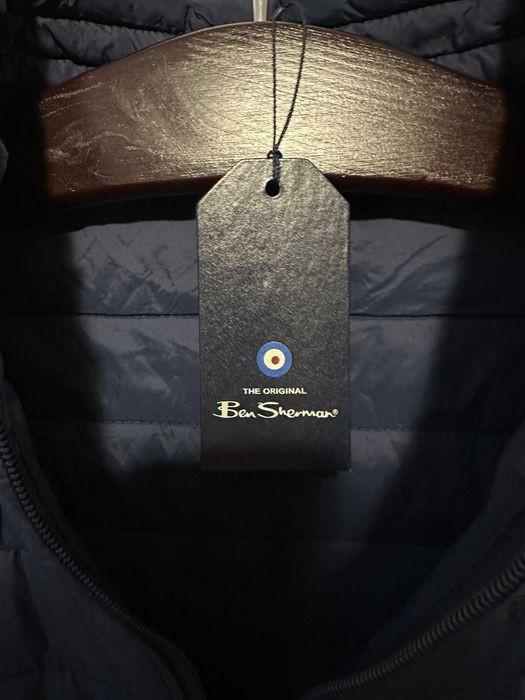 Kurtka Ben Sherman rozmiar L granatowy midnight casual nowa z metką