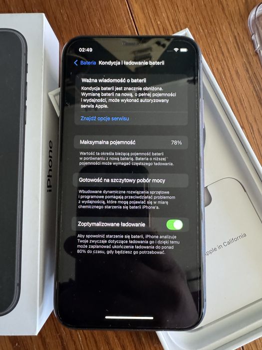 iPhone 11 64gb, komplet producenta