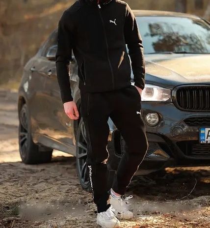 Спортивний костюм puma bmw motorsport 7чорного кольору