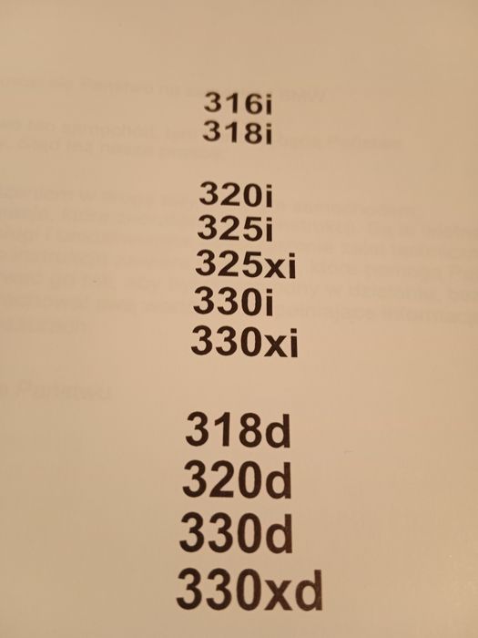 Instrukcja obsługi BMW E46 po polsku