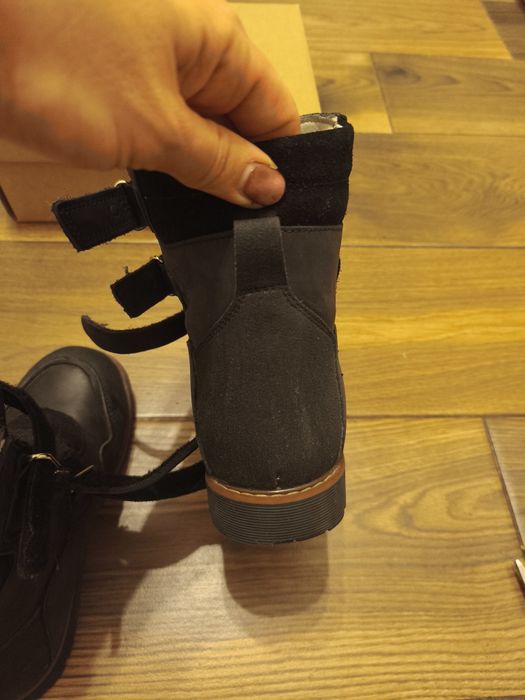 Зимові, шкіряні, ортопедичні чоботи Ortop, 30