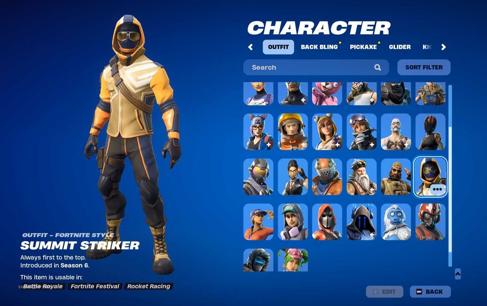 Продаж акаунта у фортнайт