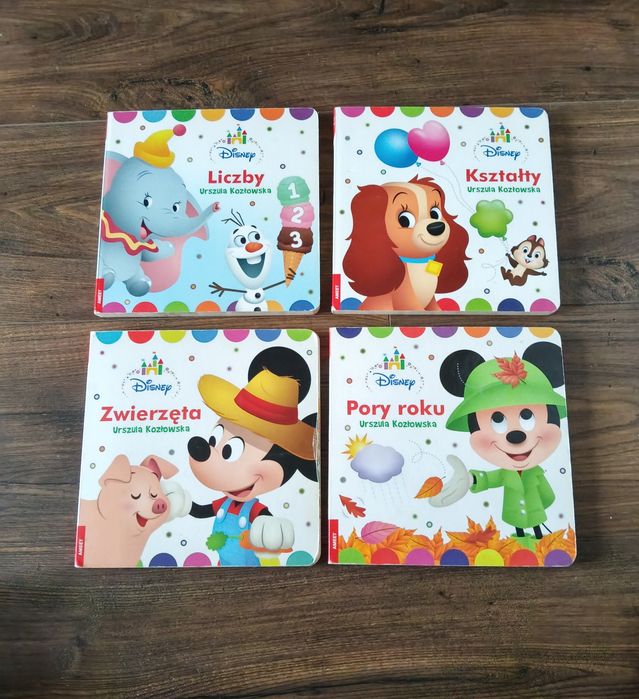 Książki Disney do nauki 0-2 lata