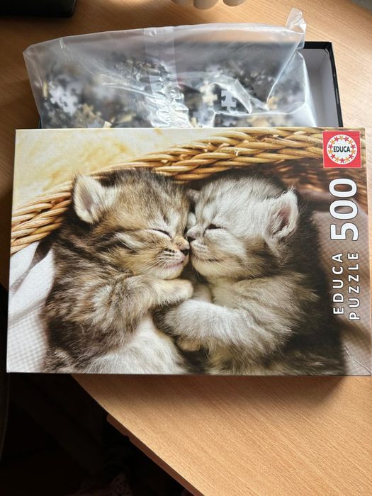 Нові пазли 500 штук Educa pussle