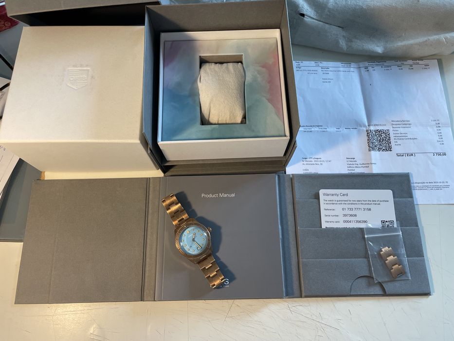 Oris Divers Sixty-Five Bronze