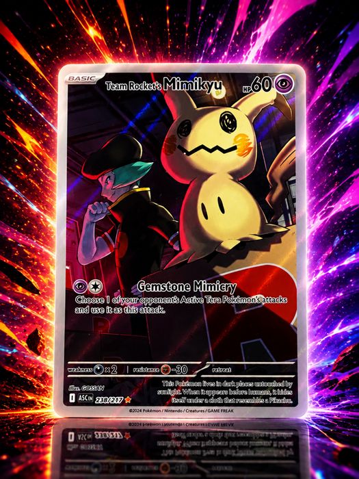 Pokémon Tcg - Team Rocket’s Mimikyu