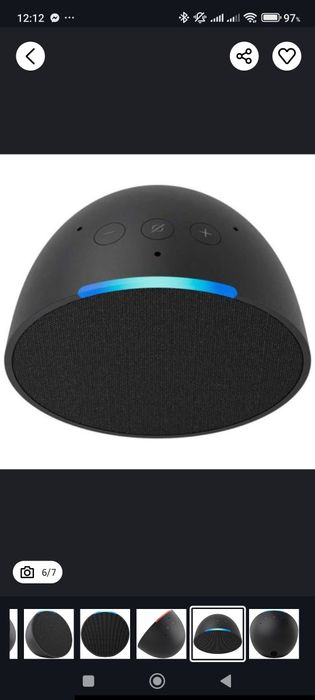 Coluna inteligente ALEXA Echo Pop