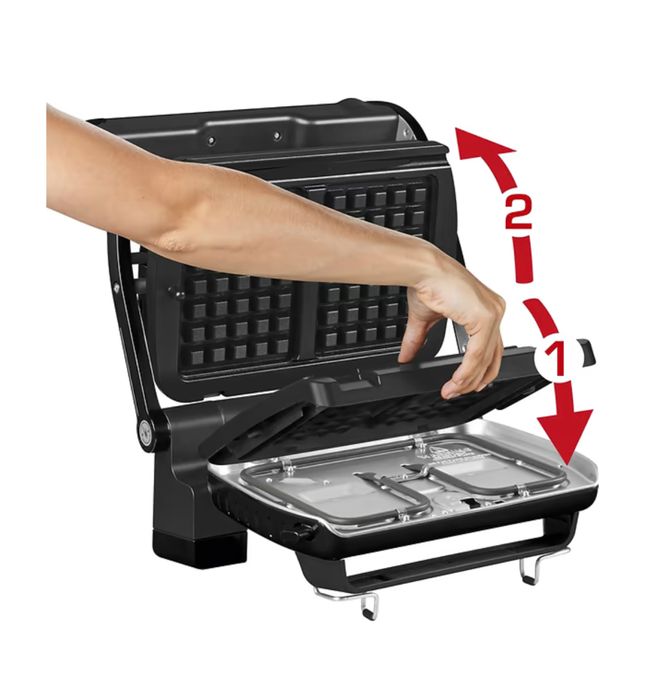 Гриль-барбекю електричний Tefal OptiGrill+ GC716D12