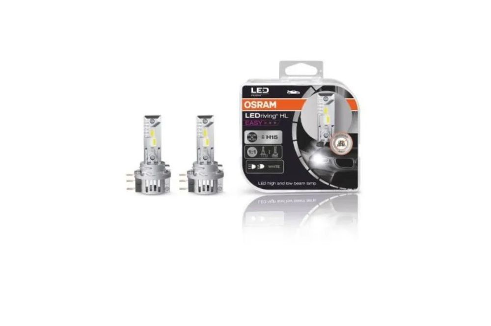 Lâmpadas LED H15 12V sem transformador Plug &amp; Play