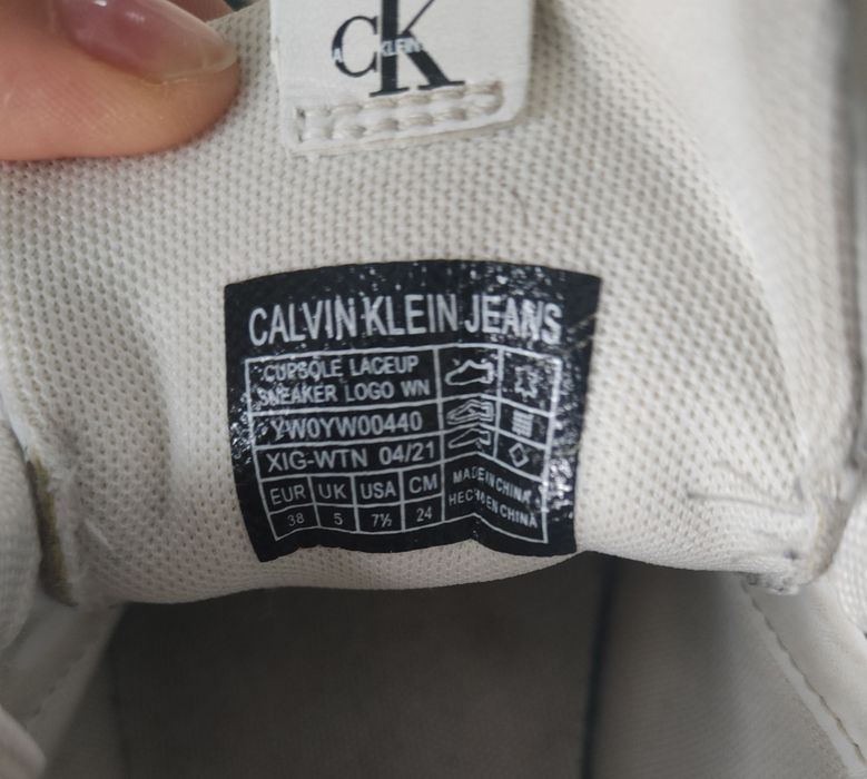Sneakersy Calvin Clein jeans