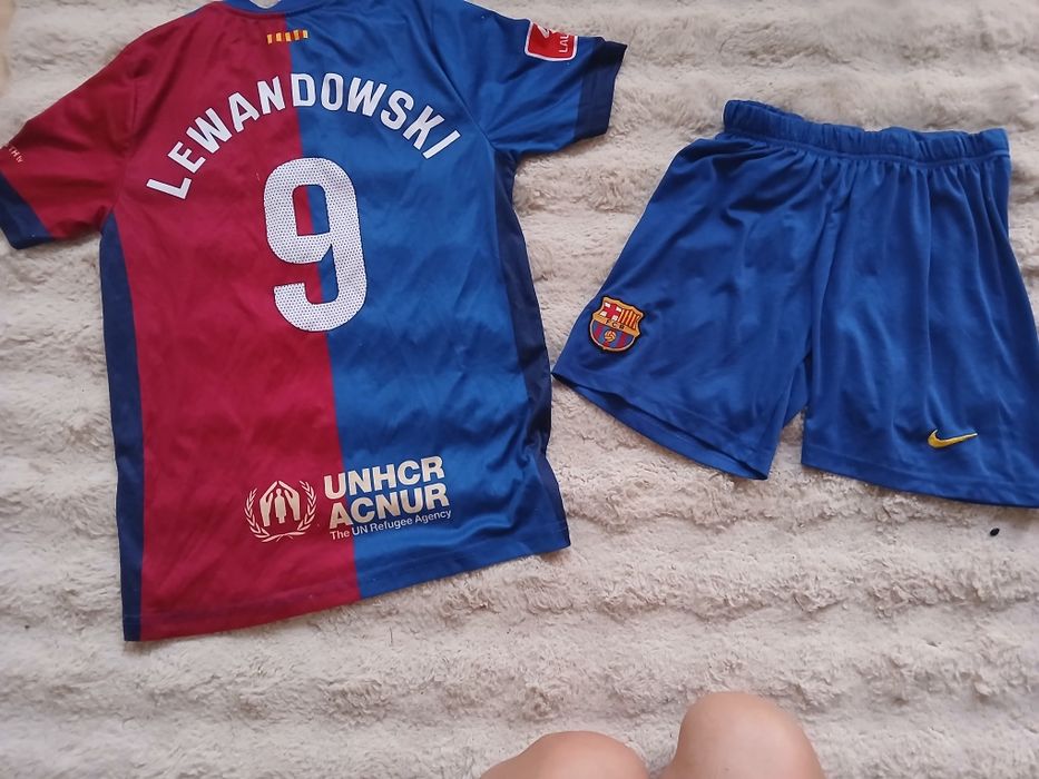 Strój Fcb nike Lewandowski