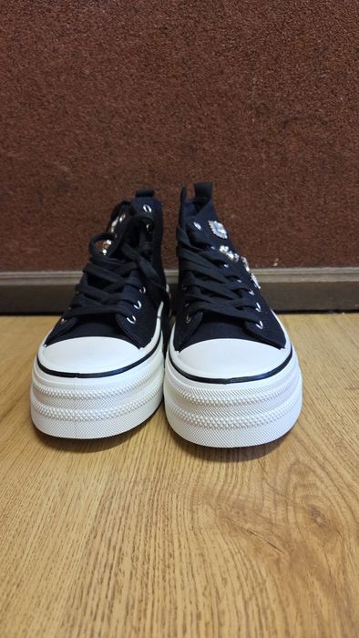 Trampki czarne rozm 38