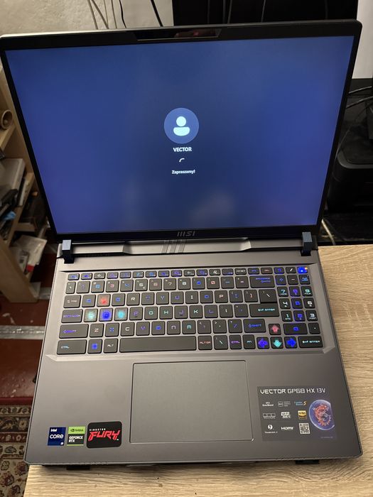 MSI Vector GP68HX 13 VH-274PL—i9/RTX 4080/ Gwarancja+Ubezpieczenie !!!