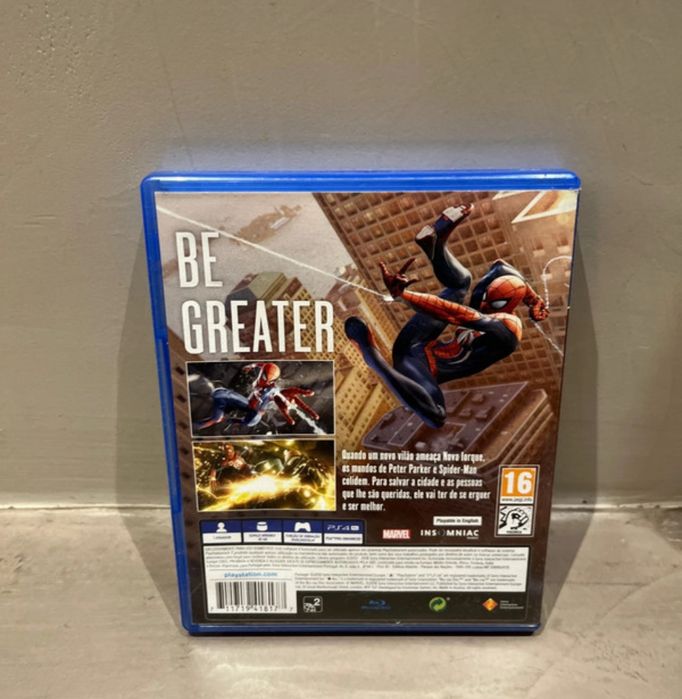Jogo da ps4 spider man