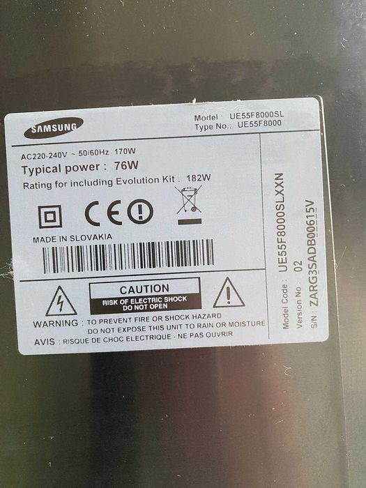 Samsung UE55F8000SE