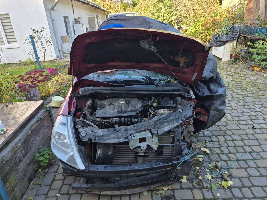 Nissan tiida 1.6 мотор після дтп