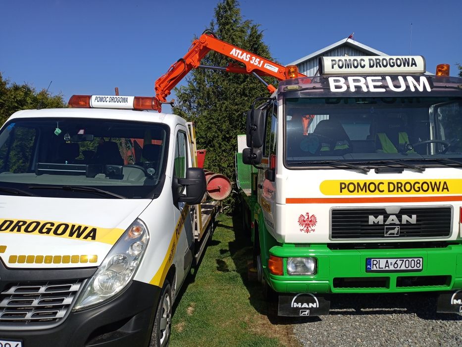 pomoc drogowa HDS laweta