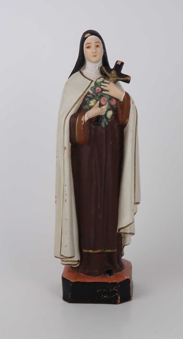 Santa Teresinha - Escultura em Barro de Coimbra - José Augusto