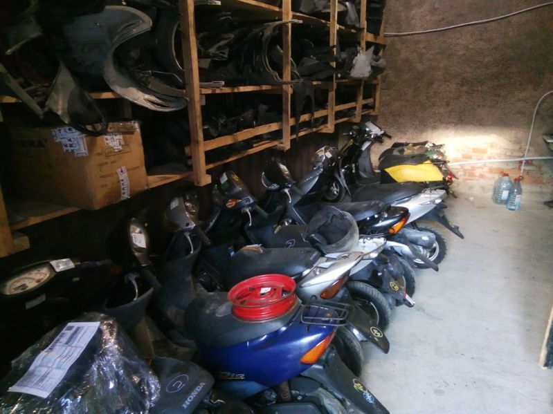 пластик Yamaha Jog Aprio (YAMAHA GEAR Vino 2t Honda AF-62)