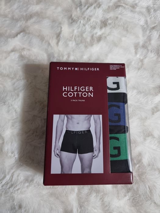 Męskie bokserki tommy hilfiger M 3 szt.